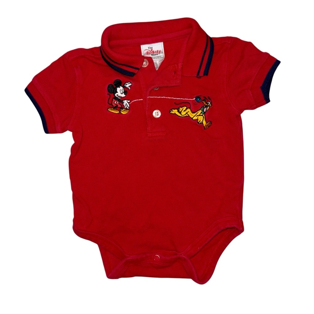 Vintage Disney store collared onesie 
Sz 6m